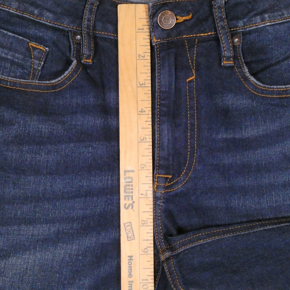 Vigoss Marley Skinny Jeans Size 29 Dark Wash Cropped Mid Rise - Picture 6 of 10